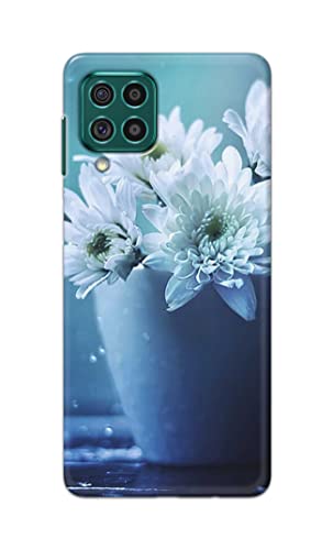 Image of PRINTFIDAA Flowers in The Flower Vase On The Table Printed Designer Hard Back Case Cover for Samsung Galaxy F62 / M62 -(WY) MVN1002