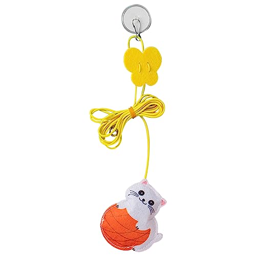 2 Pcs Brinquedos para entrada - Brinquedo gato prática rebatidas | Brinquedo gato porta suspensa ret
