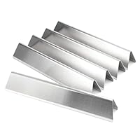 BBQ-Yummy 7636 Edelstahl Flavorizer Bars für Weber Spirit I & II E/S-310 320 330 Series, 38,8cm Brennerabdeckung Aromaschienen für Weber Spirit 300 Serie, Hitzeschild Ersatzteile