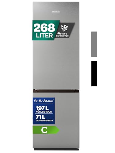 Heinrich´s Kühlgefrierkombination 268 Liter, Kühlvolumen 198L,...