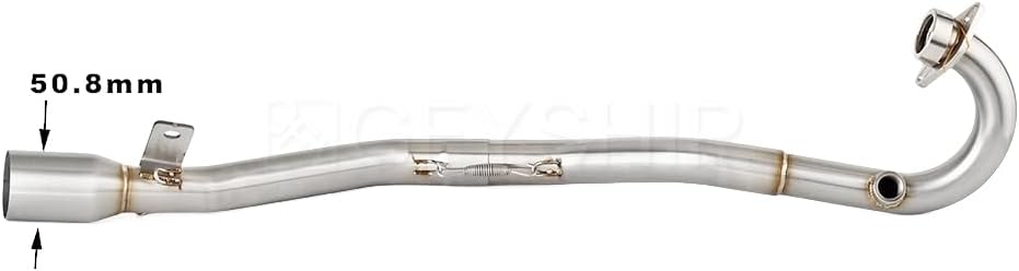 For Ya&maha For Suzuki For Ho&nda For Benel&li All Models Based QML125GY-2B Motorcycle Exhaust Header Link Pipe 51MM Slip-on Exhausts pipes