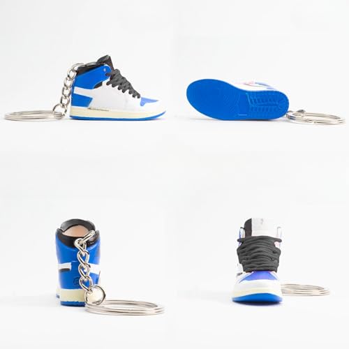 Image of CLA6 3D Sneaker Keychain | Miniature Shoe Keyring | Handcrafted And Hand-painted | Diverse Collection | Unisex