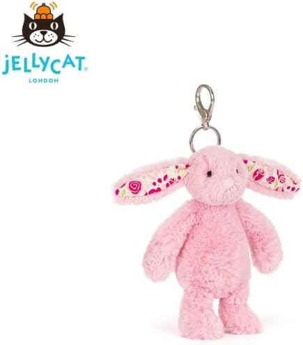 Jellycat Blushkin Blossom Bunny Bag Charm - China Exclusive
