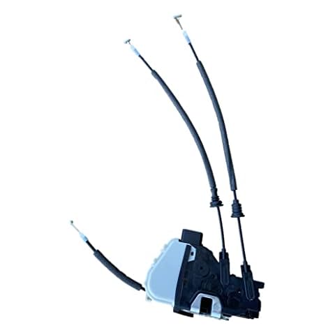 Power Door lock Actuator & Latch Assembly Fits for 13-19 Hyundai Santa Fe Front Left (Driver Side), Replaces OEM 81310-2W010, 72182 Cover
