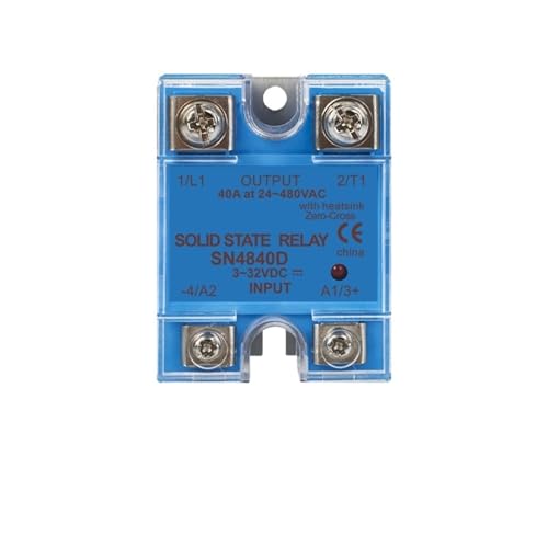 SSR-40DA relais statique 40A protection sans contact pour une commutation silencieuse et durable