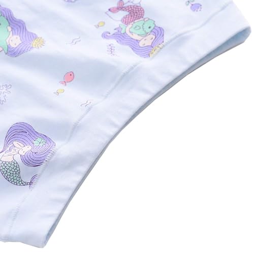 CHUNG Toddler Little Girls Kids Briefs Panties Soft Cotton Boyshort Underwear Pack Big Girl Daily Cute Pattern4