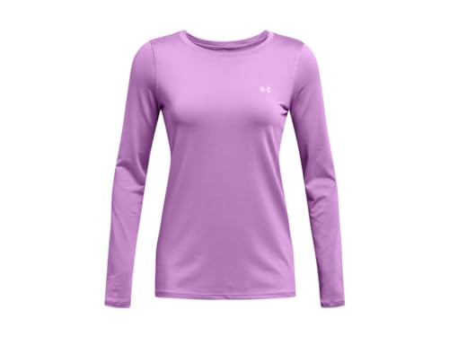 Image of Under Armour Women's Polyester Solid HG Armour Long Sleeve | 1328966-001