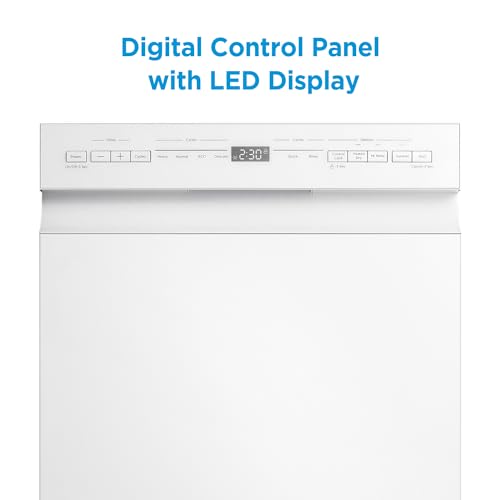 Midea MDF18A1AWW Built-In Dishwasher With 8 Place Settings, 6 Washing Programs, Stainless Steel Tub, Heated Dry, Energy Star, White thumb #4