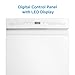 Midea MDF18A1AWW Built-in Dishwasher with 8 Place Settings, 6 Washing Programs, Stainless Steel Tub, Heated Dry, Energy Star, White