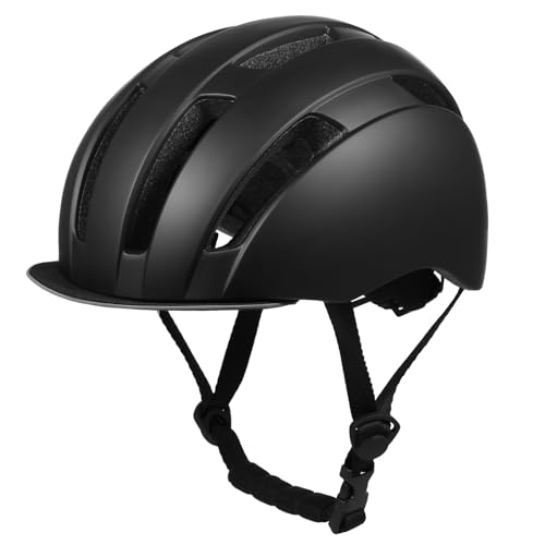 Casco da Bicicletta Multi-sport da Bici per Adulti Caschi da Bici Bambini Giovani e donna nero
