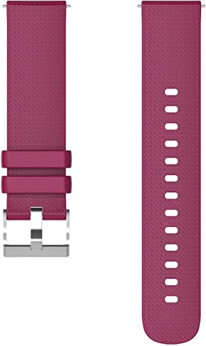 Cinturino per Orologio compatibile con Withings Steel HR 36mm / ScanWatch 38mm / Move / Move ECG / Activité Steel, Ricambio di Cinturino di Silicone per Uomo e Donna, Caucciù Rapido (18mm