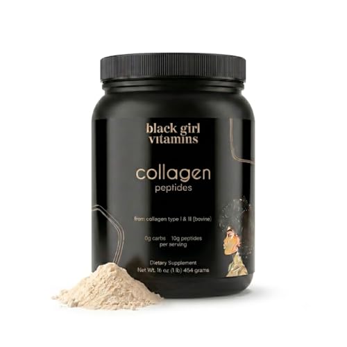 Black Girl Vitamins | Collagen Peptides Powder - Collagen for