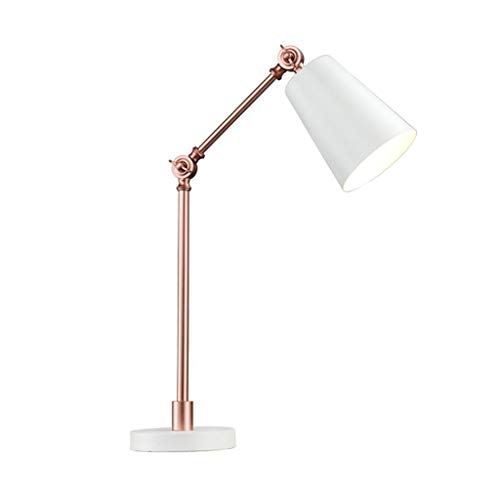 Preisvergleich Produktbild HEMFV Versenkbare einstellbare Rotation Lernen Lesen LED Augenschutz Metall Tischlampe, Moderne minimalistische Büro Wohnzimmer Schreibtisch Nachttisch verstellbare Tischlampe (E14)