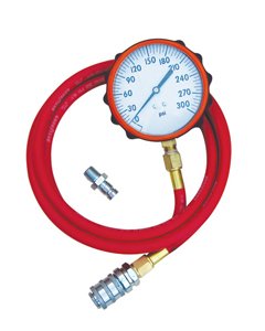 TinkerTools Fuel System Pressure Test Gauge - Compuchek