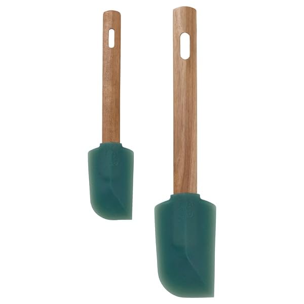 ProTuning BÄCKRÖDING Spatola, set da 2, legno/grigio scuro-verde