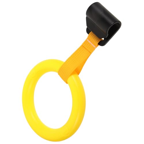 Yardwe Cerda Bebe Levantate Tapa Pequeño Parque Infantil Grande Pararse Chico Enlaces De Bebé Brazo Móvil Colgador De Móvil De Bebé Correas De Juguete para Campana Yellow El Plastico
