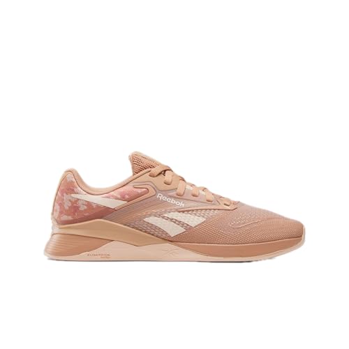 Reebok Nano X4 - Tenis para Mujer, Arcilla/Arcilla Lavada/Blanco, 9