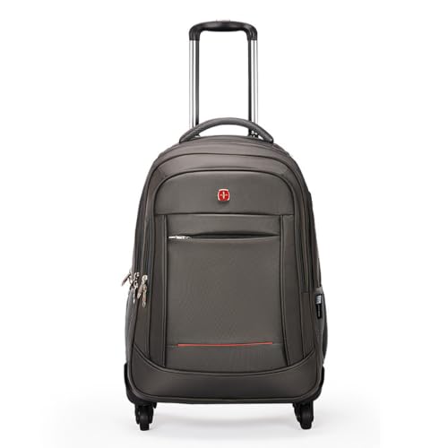 Mochila Viaje Cabina Avion grande y resistente con ruedas de 22 pulgadas para portátil de 14-15 pulgadas