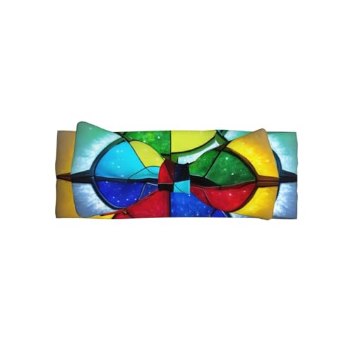 LPLSNWS Shine in all directions Patterned bow headband - suitable for babies aged 0-6 months to wear during full moon and 100-day celebrations.