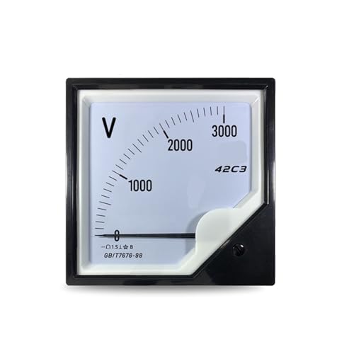 Voltmètre haute tension CC 42c3 avec affichage analogique haute précision