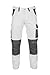 Produktbild BETTER Arbeitshose BRANNCO - Herrenhose, Hose, weiß, Kochhose, Malerhose, Schutzhose, Sicherheitshose (ML)