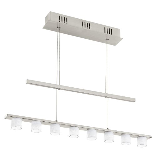 Preisvergleich Produktbild Eglo Pulsano Halterung Flexible 2 W LED Nickel-Pendelleuchte