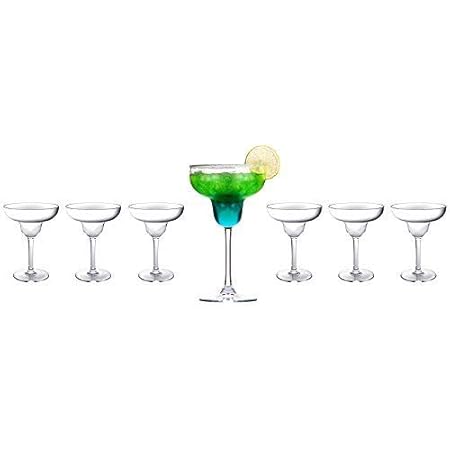 Hard Plastic Margarita Glasses - View #2