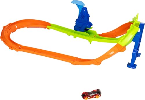 ​Hot Wheels Stunt Tracks Jump Circuit Speedway & 1 Toy Car - image 5