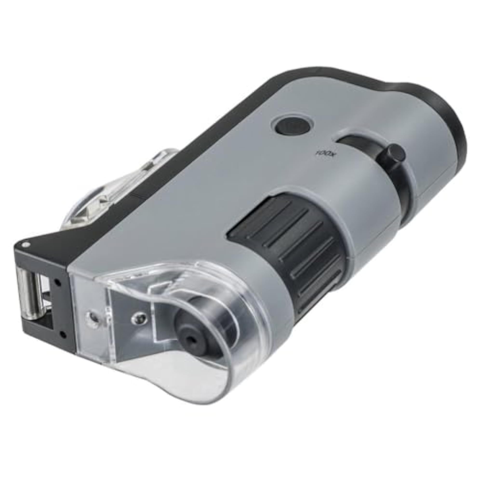 MicroFlip 100x-250x LED Lighted Pocket Microscope
