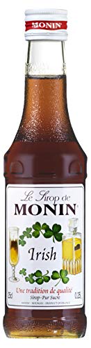 3 x Monin jarabe de crema irlandesa, botella de 25 -para cócteles, café o cocinar - Imagen 3