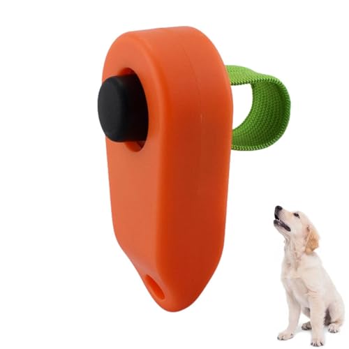 Dog Clicker For Training - Durable Lightweight Easy To Use Pet Traiing Clicker For Dogs Cats Puppies Birds Horses Behavioral Tra