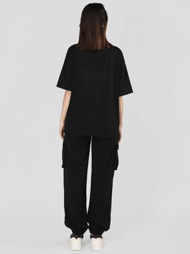 Image of CHKOKKO Casual Co ord Set For Women Stylish Summer Wear Cord Half Sleeves Round Neck Track Suit Coords Travelling Outfit Western Ladies Co ords