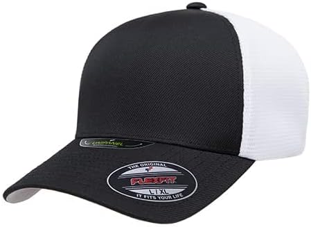 Flexfit Melange Unipanel Trucker Cap - Image 4