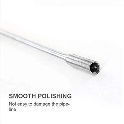 Dredging Tools Drain Hose Cleaner Sticks Cleaner Bendable Hook Clip, Multifunctional Sewer Hair Dredge Device, Spring Loaded Grabber Pickup Pipe Dredging Tool, for Bathroom Kitchen,90/60cm (Multi)
