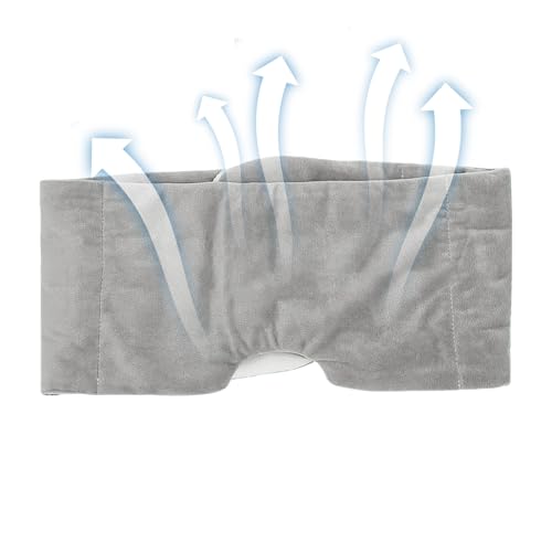 Eye Covers for Sleeping, Breathable Blackout Eyeshade, Travel Eye Covers