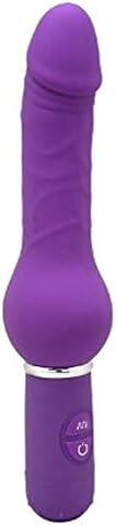 Ladygasm Silicone Sloan Vibrator Flexible Realistic DildoPurple, 0.35 Pound