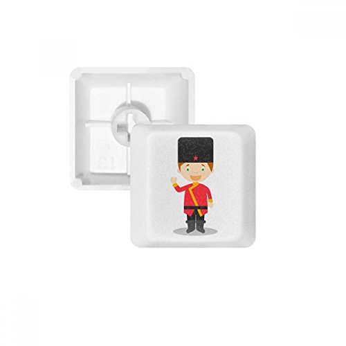 Keycaps PBT Russie Cartoon pour personnaliser votre espace bureau