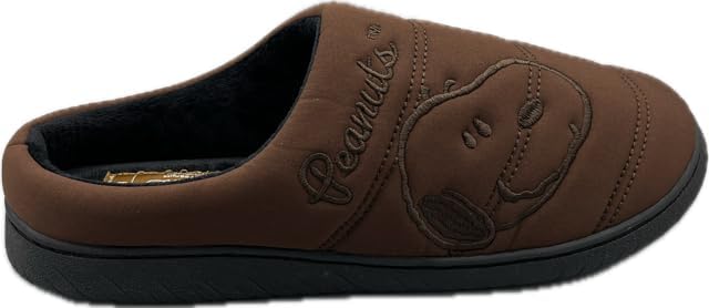 Peanuts mens スヌーピー ルームシューズ メンズ 大きいサイズ 防寒 暖かい スリッパ 靴