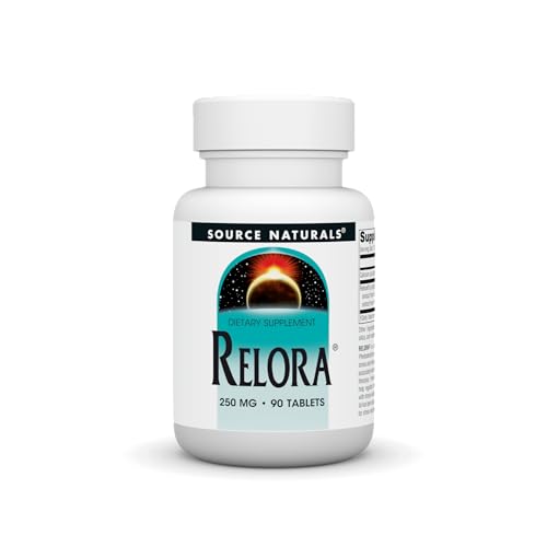 Source Naturals Relora, Promotes Healthy Eating Behavior and Muscle Relaxation Support*, 250 mg - 90 Tablets