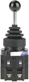 HKA1-41Z02 AC 380V 5A 2NO Cross Momentary Joystick Switch 30mm 2 Position Monolever Joystick Switch
