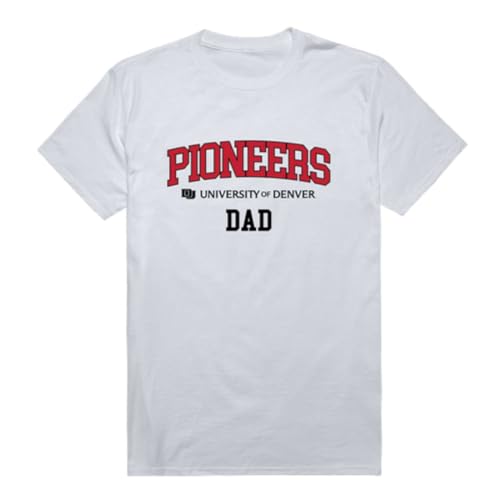 University of Denver Pioneers Dad T-Shirt White X-Large