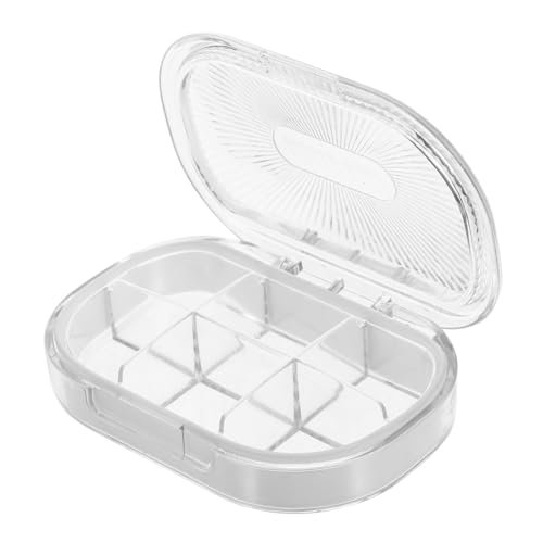Mipcase 6角 品保管箱 再封可能 ホルダー ナイアシンアミド 場合 投 オーガナイザー ちいさ ピルケース ピルケース pillbox ケーストラベルケース 毎日のケース パソコン