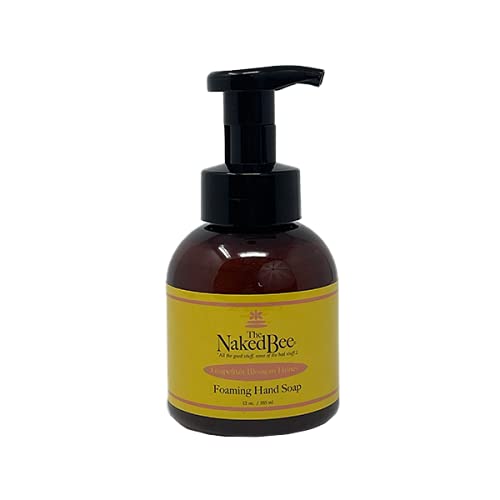 The Naked BeeGrapefruit Blossom Honey Foam Soap (12 oz) Liquid Foaming Hand Soap - Mild Cleanser to Reduce Dryness - Gentle Foam for Clean and Soft Hands