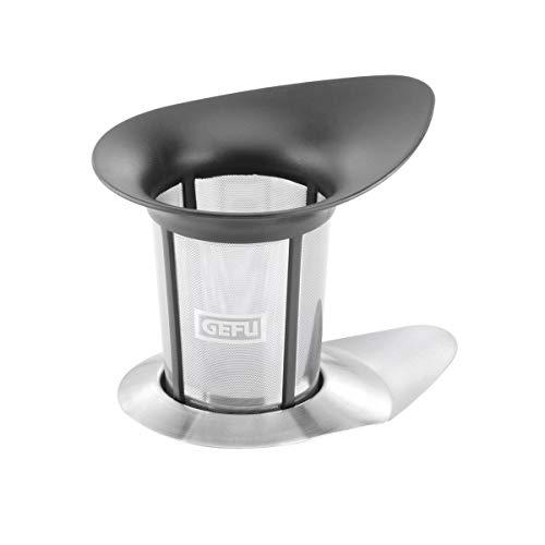 Gefu 12900 Tee-Filter Armonia - Edelstahl Teesieb mit Mikrofilter