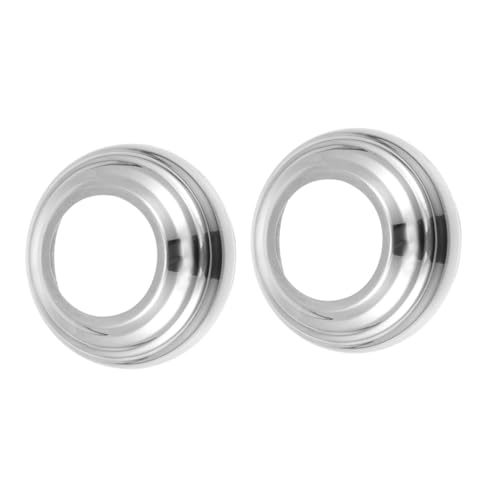 Yardwe 2 Stück Edelstahl Kugelständer Rostfrei Gartendeko Halter für Gartenkugeln Außen Balkon Terrasse Einfach zu Montieren Langlebig