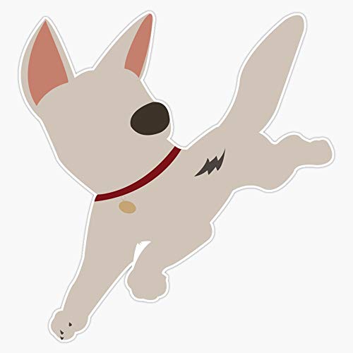 Bolt The Super Dog Vinyl Waterproof Sticker Decal Car Laptop Wall Window Bumper Sticker 5