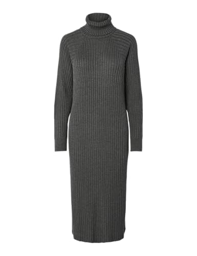 Robe en tricot col roulé Yas l'excellence de la coupe midi Noos