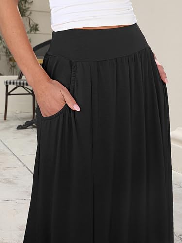 ANRABESS Women's Maxi Skirt Summer Trendy High Waisted Boho Flowy Long Skirts 2026 Spring Fashion Beach Vacation Clothes - Image 6
