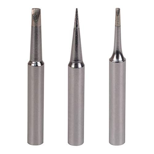 TECKE 3 PCS Replacement ST3 ST7 ST8 Soldering Iron Tip Set for Weller
