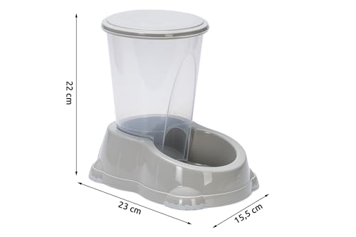 Karlie, Futterspender Storm, Grau 1,5 L